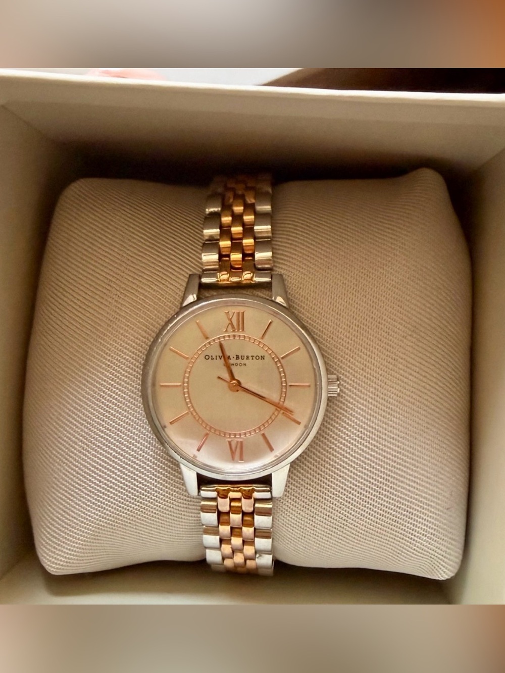 Olivia Burton Rose Gold Watch